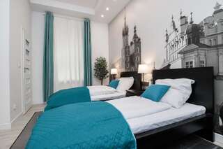 Апарт-отели Wawel Apartments - Old Town Краков Апартаменты Делюкс с 2 спальнями и 2 ванными комнатами-5