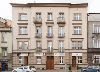 Апарт-отели Wawel Apartments - Old Town Краков Номер-студио с балконом и видом на город-6